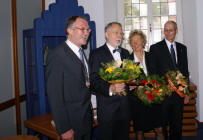 Heimatverein Warendorf: Überreichung der Wilhelm Zurhorn Plakette an Siegfried Schmieder