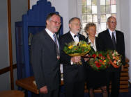 Heimatverein Warendorf: Überreichung der Wilhelm Zurhorn Plakette an Siegfried Schmieder