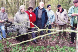 Heimatverein Warendorf: Naturkundliche Wanderung am 12. 4. 08