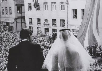 1957 Hochzeit Winkler-Fellgiebel Bild R