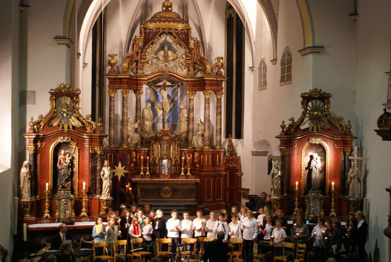 Heimatverein Warendorf: Konzert des Gymnasium Laurentianum in der Franziskaner Kirche