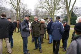 Rettet den Sophienpark! Demonstration Warendorfer Bürger gegen die Bebauung des Parks